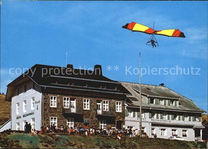 Schoenau Schwarzwald Belchenhaus Drahenflieger