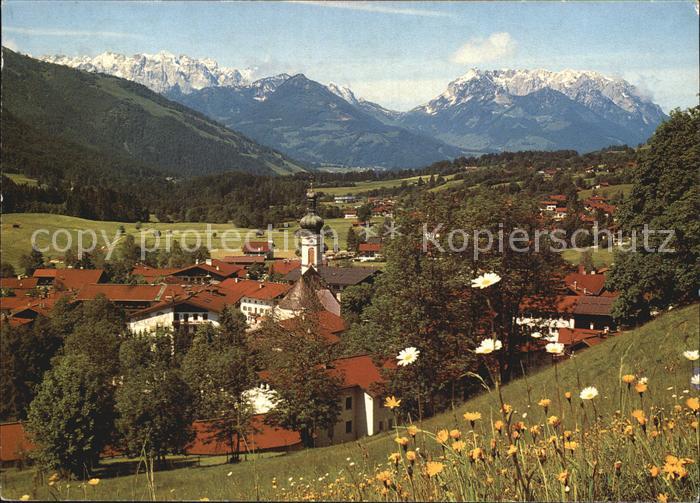 Reit Winkl mit Wildem und Zahmen Kaiser