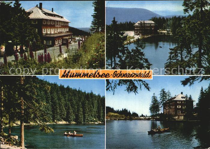 Mummelsee Berghotel Mummelsee Seepartien
