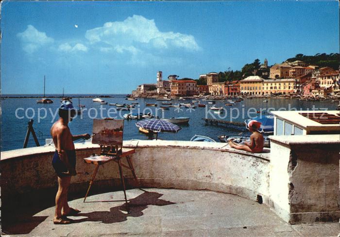 Sestri Levante Baia del silenzio Veduta incanto