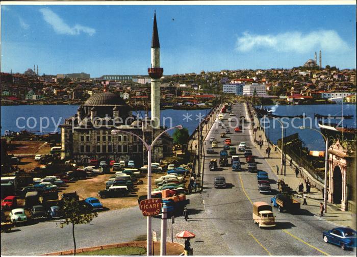 Istanbul Constantinopel Sokullu Moschee und Atatuerk Bruecke