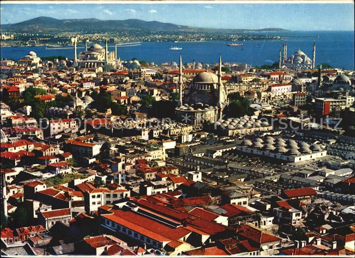 Istanbul Constantinopel Hagia Sophia und Blaue Moschee in der Altstadt