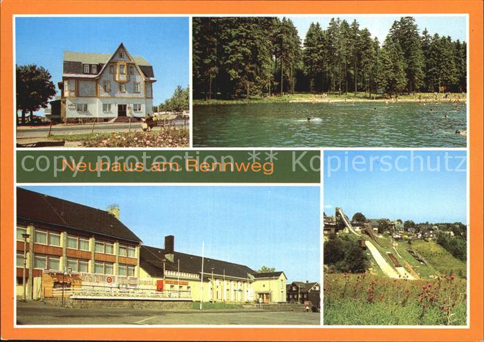 Neuhaus Rennweg HOG Hotel Hirsch Waldbad Bernhardstal Kreiskulturhaus Erich Wein