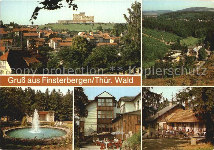 Finsterbergen FDGB Heim Wilhelm Pieck Leinagrund Naturpark Huellrod VdN Kurheim