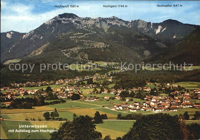 Unterwoessen mit Aufstiegen zum Hochgern