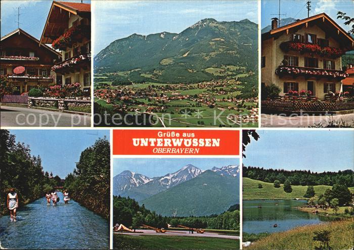 Unterwoessen Dorfmotive Panorama Kanal Segelflugplatz See
