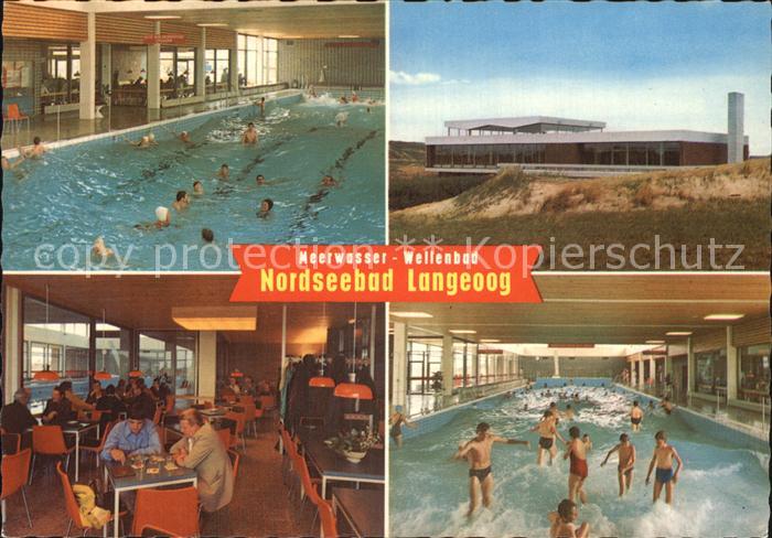 Langeoog Nordseebad Hallen und Wellenbad Gastraum Restaurant
