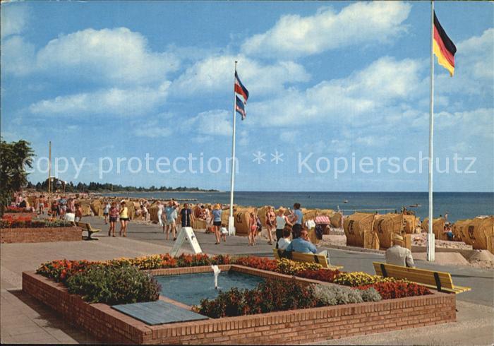 Kellenhusen Ostseebad Strandpromenade Brunnen