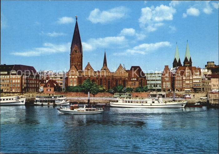 BREMEN  CITY Weserpartie Kirche