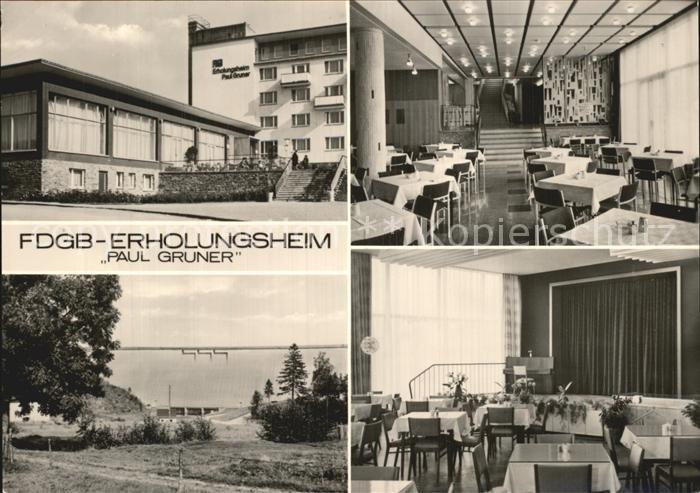 Brand-Erbisdorf FDGB Erholungsheim Paul Gruner Sperrmauer