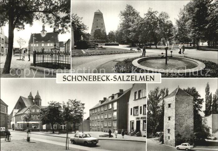 Bad Salzelmen Kreismuseum Kurpark Pfaennerstrasse Pfaennerturm