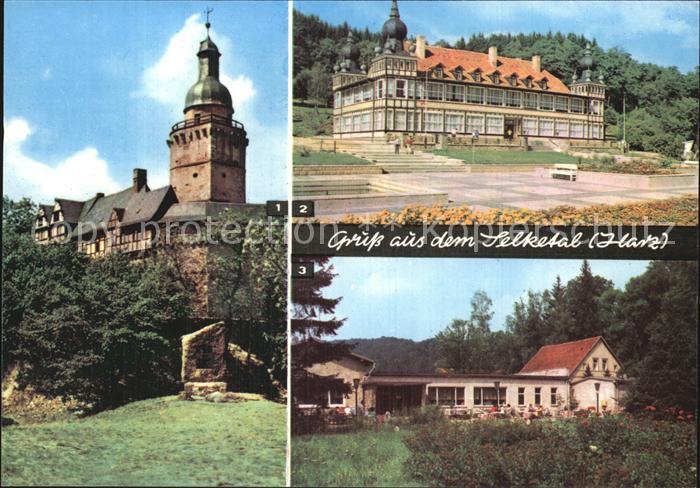 Selketal Staatl Museum Burg Falkenstein Alexisbad Ferienheim Geschwister Scholl