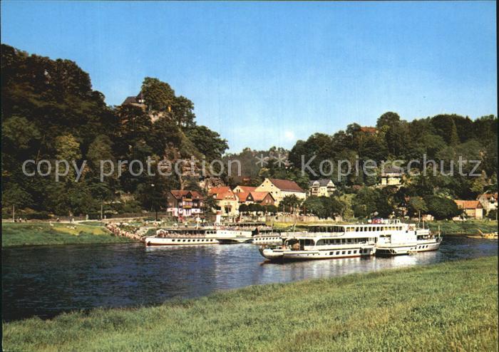 Rathen Saechsische Schweiz Dampferanlegestelle