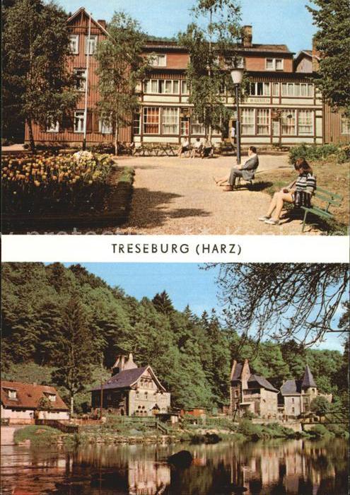 Treseburg Harz FDGB Heim Haus Wildstein An der Halde