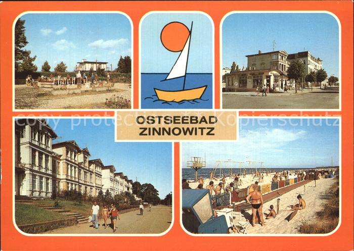 Zinnowitz Ostseebad Sportanlage Karl Marx Str Ferienheim der IG Wismut Glueck au