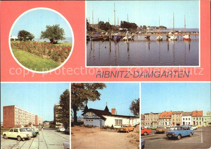 Ribnitz-Damgarten Ostseebad Gruenanlagen Seglerhafen Gdansker Strasse Sportlerhe