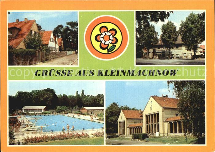 Kleinmachnow Leninallee Kammer Lichtspiele Freibad Kiebitzberge Betriebsberufssc