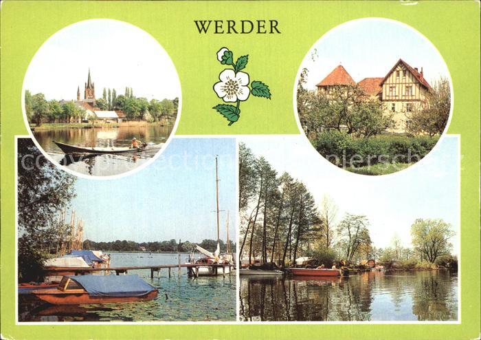 Werder Potsdam Altstadtblick Jugendherberge Segelboothafen Campingplatz Riegelsp