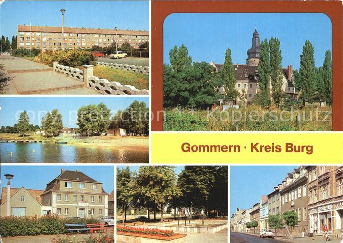 Gommern Max Planck Str Am Kulk Lehrlingswohnheim Rathaus PdF Gruenanlage Martin