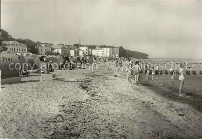 Heiligendamm Ostseebad Sanatorium fuer Werktaetige Strand
