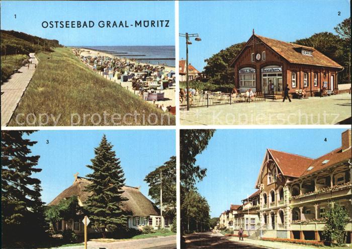 Graal-Mueritz Ostseebad Strand Milchbar Seestern Gaertner Produktionsgenossensch