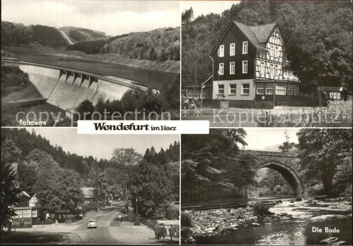 Wendefurth Talsperre Gasthaus Strasse Die Bode