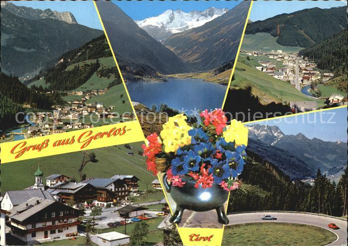 Gerlos Gerlossteinwand Durlasboden Stausee Ortsmitte mit Gaspingerhof Gerlosstra