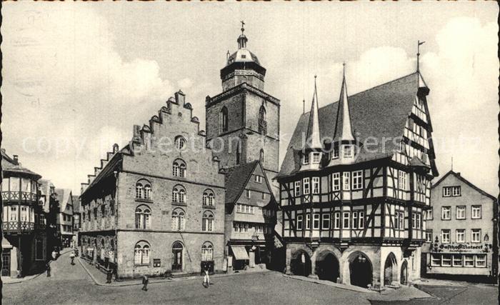 Alsfeld Marktplatz Rathaus