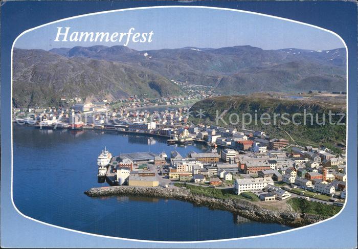 Hammerfest Fliegeraufnahme