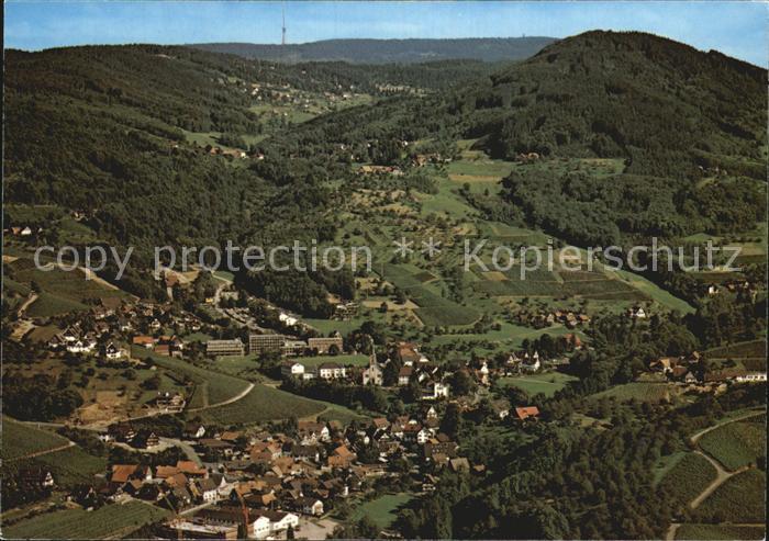 Sasbachwalden Fliegeraufnahme