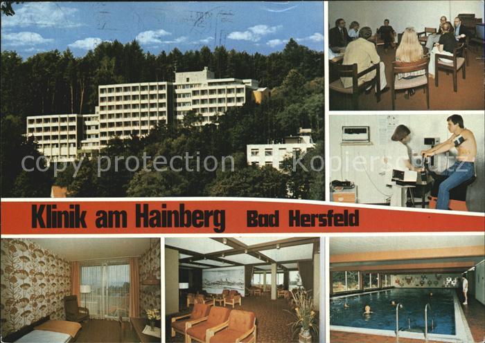 Bad Hersfeld Klinik am Hainberg Zimmer Foyer Aufenthaltsraum Behandlungsraum Hal