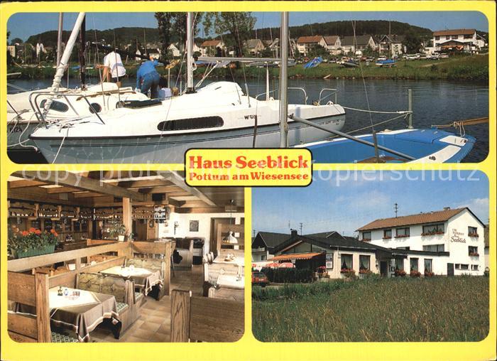 Pottum Haus Seeblick Gaststube Bootshafen