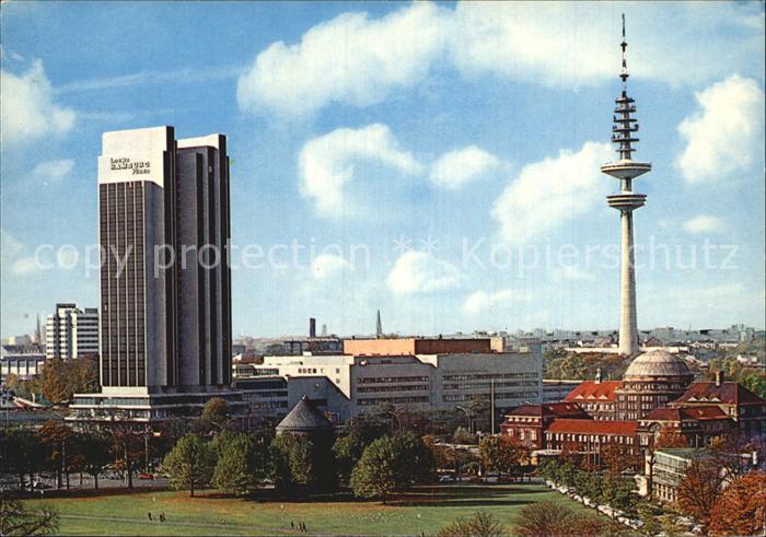 HAMBURG  CITY Hotel Loews Hamburg Plaza Congress Centrum Fernsehturm