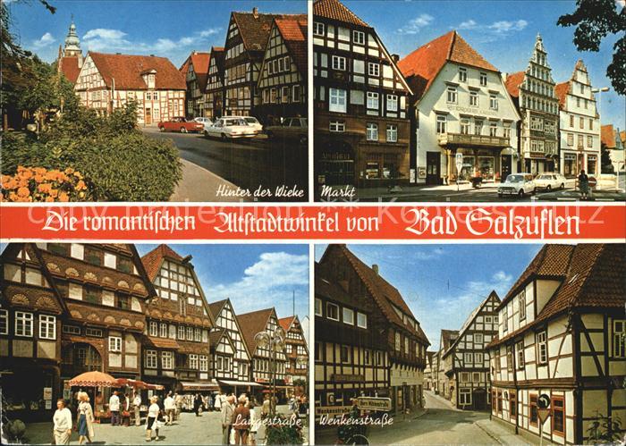 Bad Salzuflen Hinter der Wieke Markt Langestrasse Wenkenstrasse