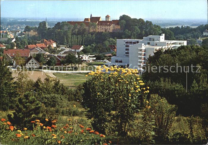 Bad Iburg Doerenberg Klinik mit Schlossblick