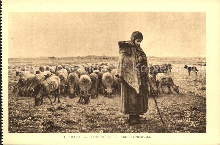 Millet Jean-Francois La Bergere