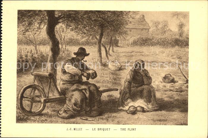 Millet Jean-Francois Le Briquet