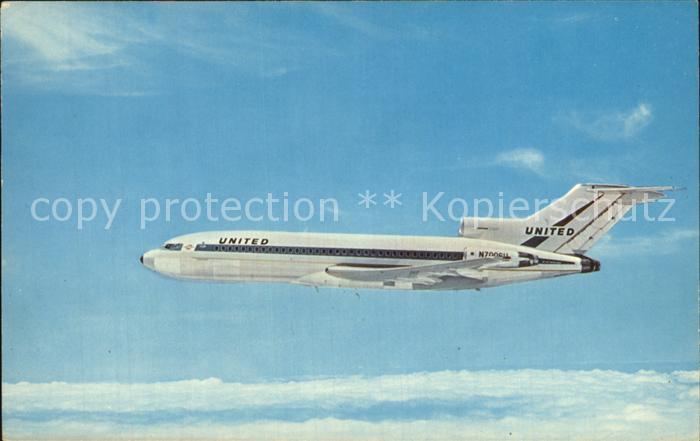 Flugzeuge Zivil United Air Lines Boeing 727