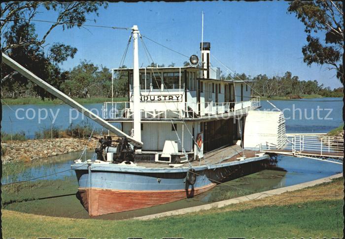 Dampfer Seitenrad P.S.S. Industry Renmark S.A.