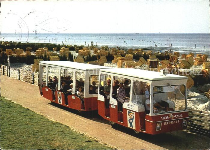 Eisenbahn Jan-Cux-Express Promenade Cuxhaven Döse
