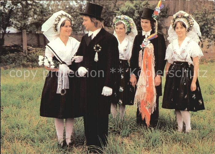 Trachten Niedersorbische Hochzeit Heinersbrück