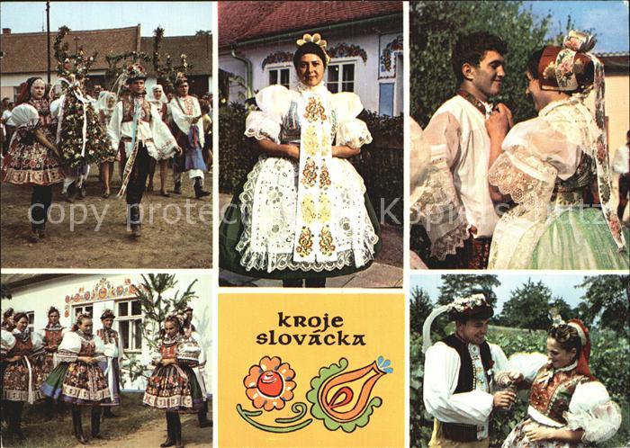 Trachten Tschechien Divka a mladenec ze Svatoboric Druzice