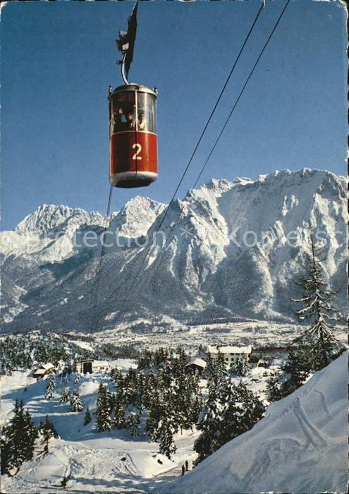 Seilbahn Kranzberg Mittenwald Karwendelgebirge