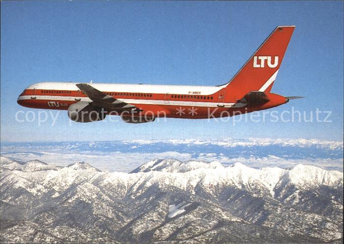 Flugzeuge Zivil LTU Süd Boeing 757-200