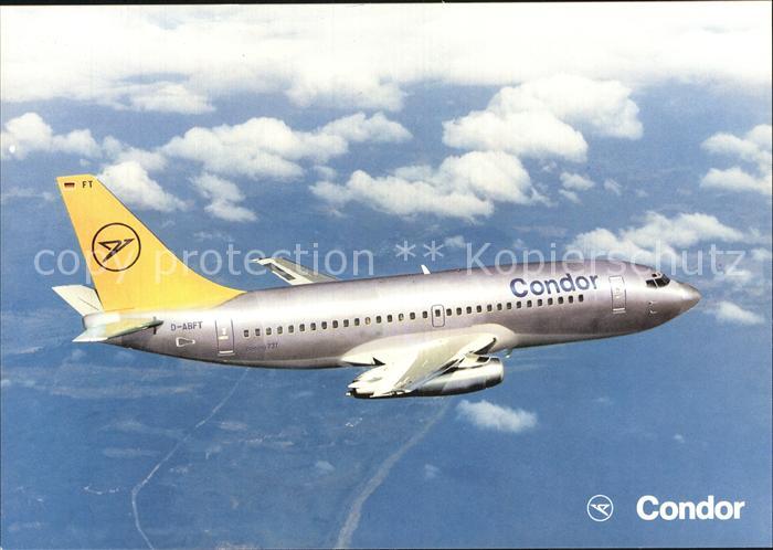 Flugzeuge Zivil Condor Europa-Jet Boeing 737-230