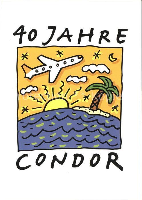 Flugzeuge Zivil 40 Jahre Condor