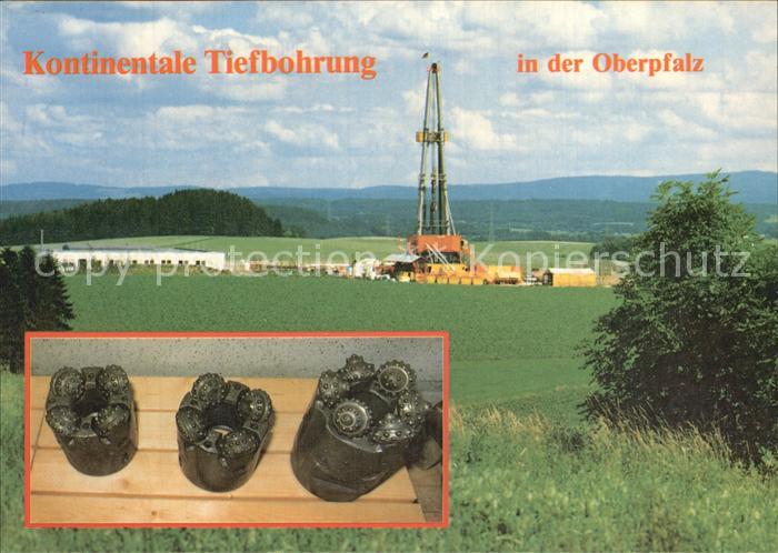 Bergbau Mining Kontinentale Tiefbohrung Oberpfalz Bohr