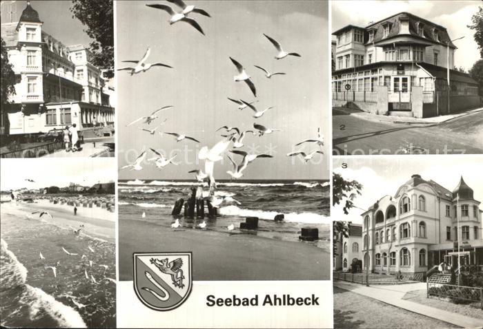 Ahlbeck Ostseebad Strand Erholungsheime
