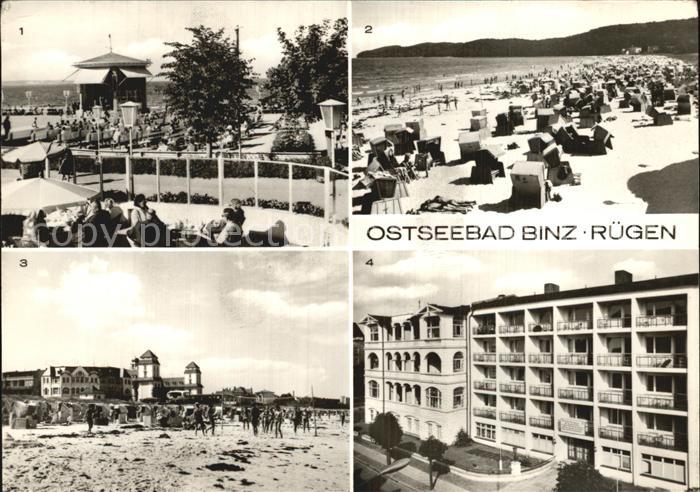 Binz Ruegen Strand Kulturhaus Ferienheim der Stahlwerker