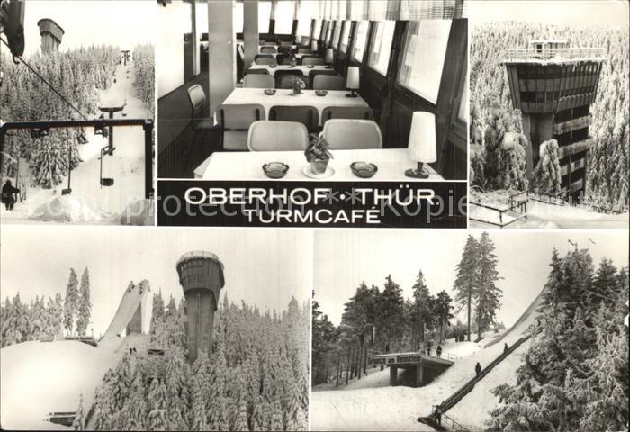 Oberhof Thueringen TurmCafe Sprungschanze